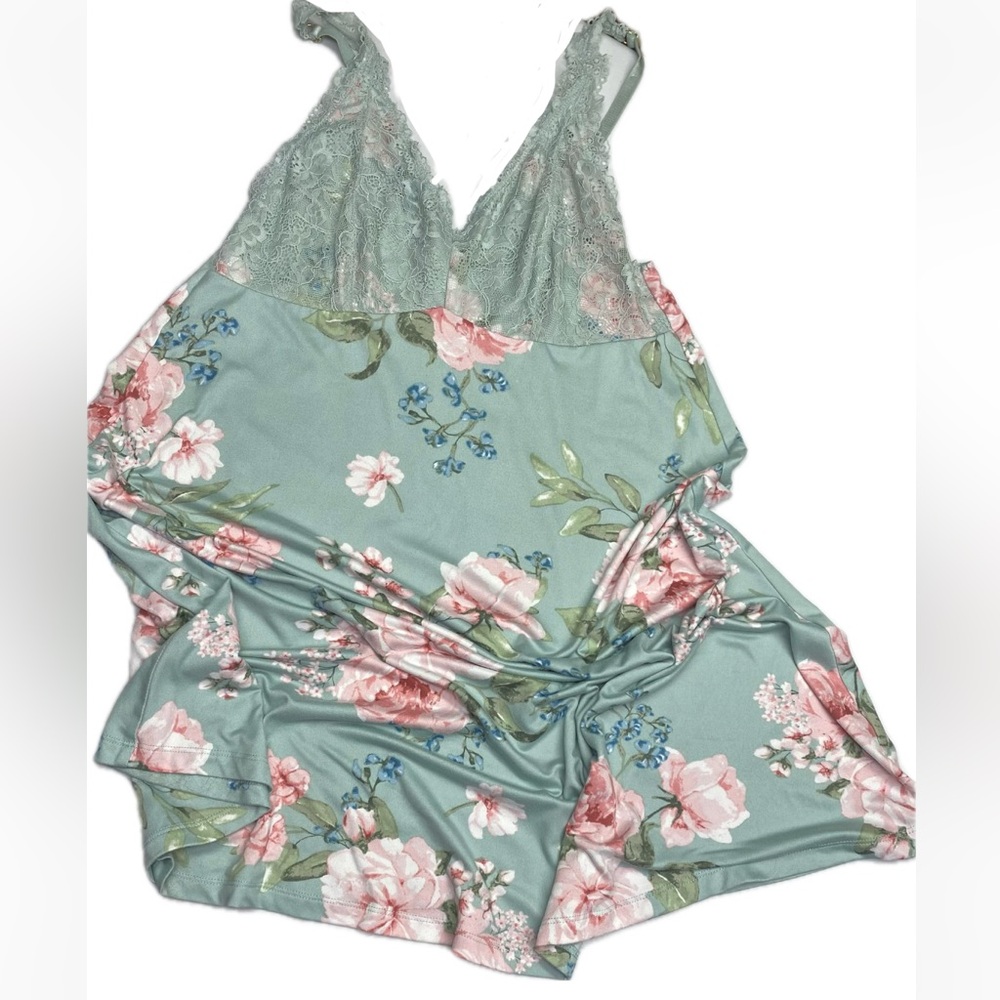 Flora Nikrooz GRN Slip over Short Nightgown, M *P1102